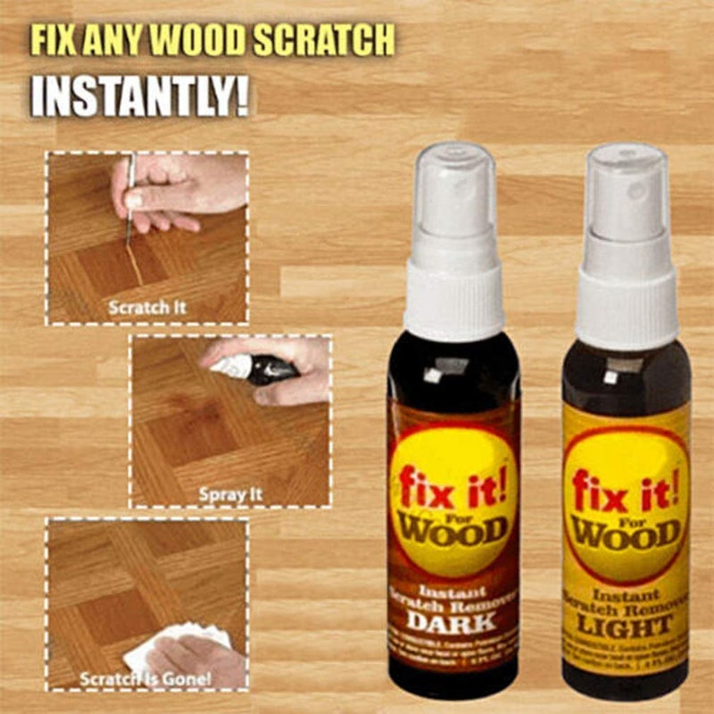 Rednow 2 pcs Instant Fix Wood Scratch Remover Set Fast Acting Wood Scratch Repair - Image 4